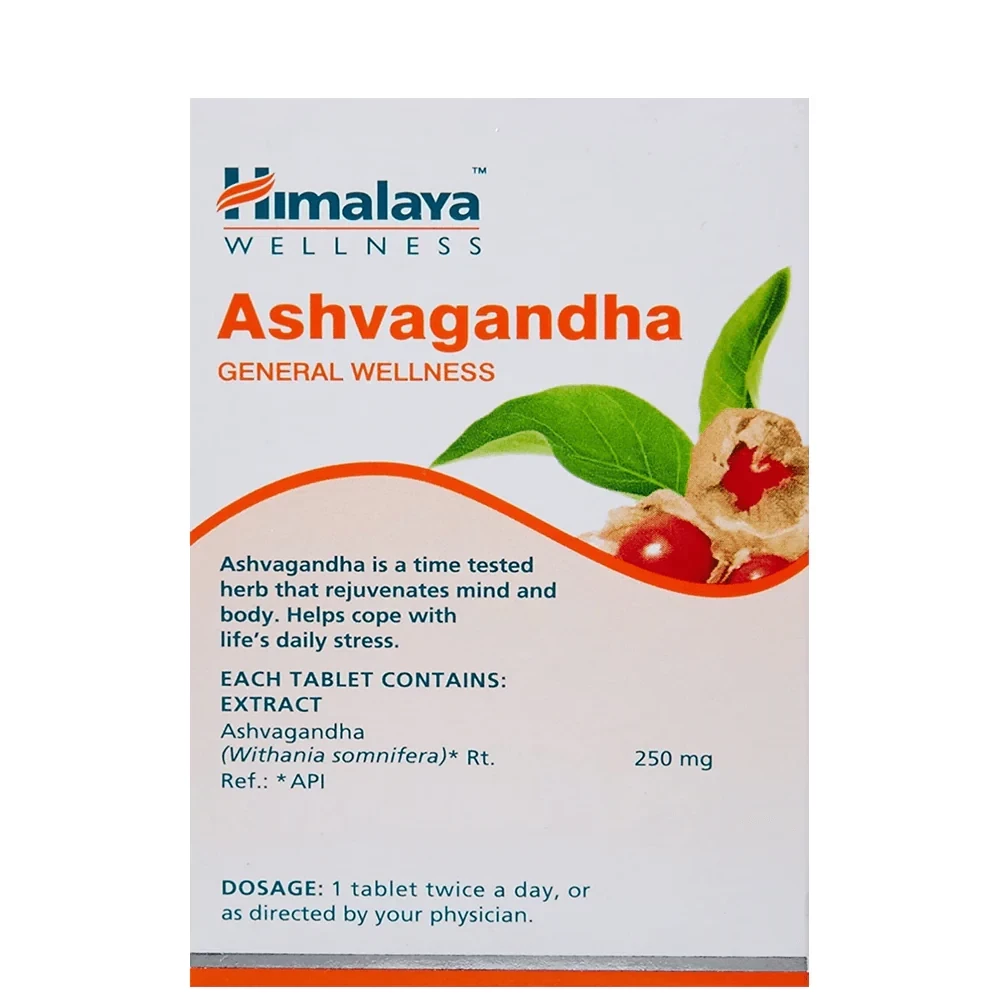 Himalaya Ashvagandha Tablets - General Wellness, 60 Tablets-3.webp